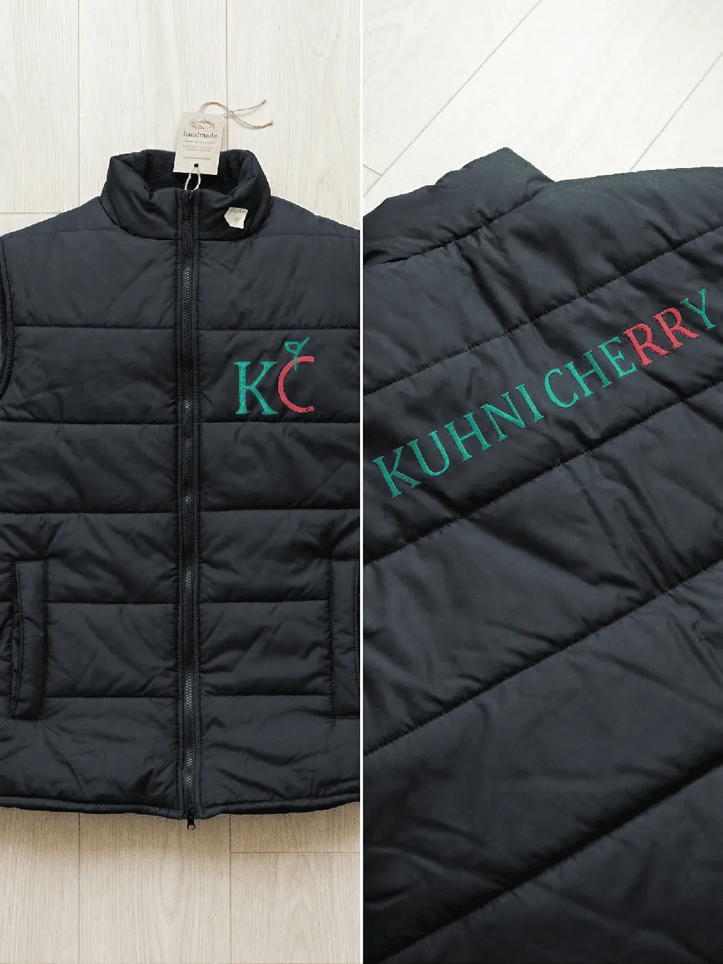 Печать и пошив жилетов для КUHNI CHERRY
